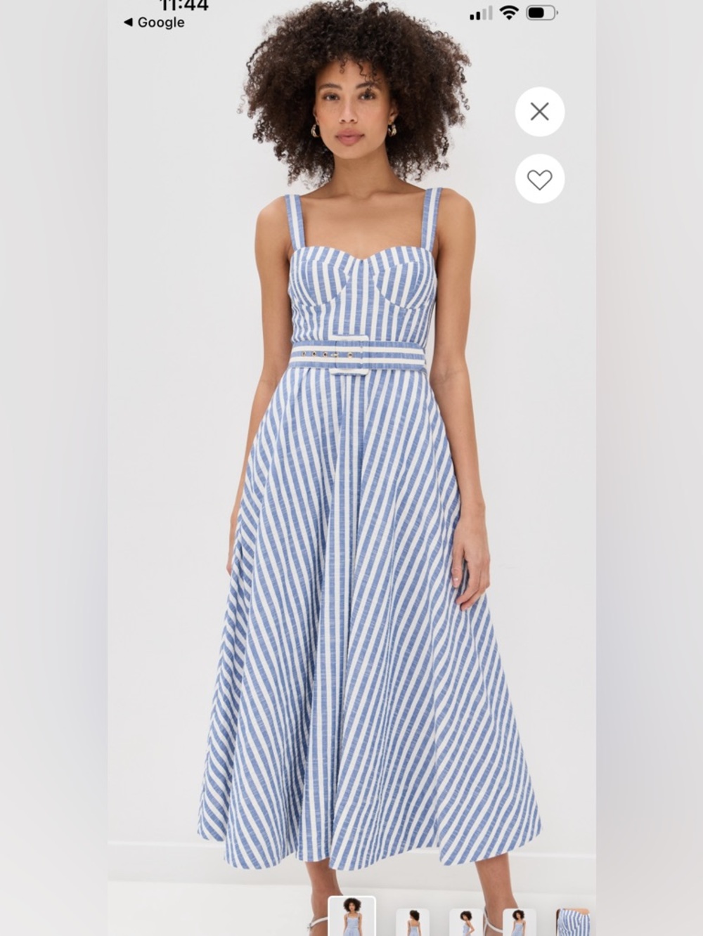 Cara Cara
Calypso Dress
$695.00
Color: Ivory Blue Striped Seersucker